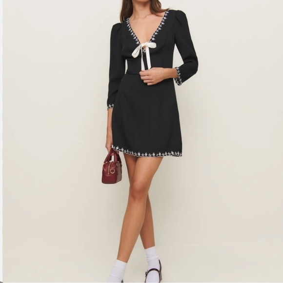 NEW NWT Reformation Posey Mini Dress